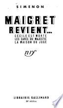 Maigret revient