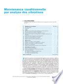 Maintenance Conditionnelle Par Analyse des Vibrations