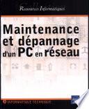 Maintenance et dépannage d'un PC en réseau