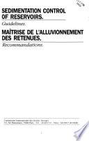 Maîtrise de L'alluvionnement Des Retenues