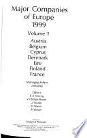 Major Companies of Europe, 1999