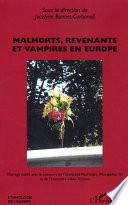 Malmorts, revenants et vampires en Europe