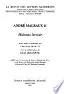 Malraux lecteur