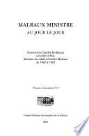 Malraux ministre