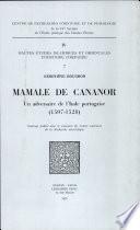 Mamale de Cananor, un adversaire de l'lnde portugaise (1507-1528)