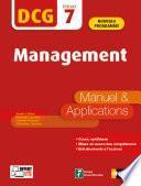 Management - DCG Epreuve 7 - Manuel et applications (Epub 3 RF) - 2020