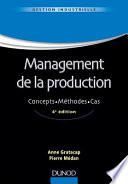Management de la production