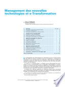Management des Nouvelles Technologies et e-Transformation