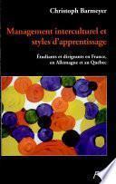 Management interculturel et styles d'apprentissage