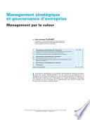 Management strategique et gouvernance d'entreprise