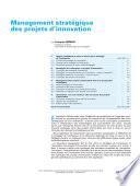 Management Strategique Projets D'innovation