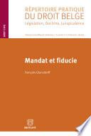 Mandat et fiducie