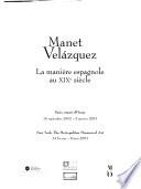 Manet, Velázquez