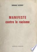 Manifeste contre le racisme