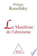 Manifeste de l’altruisme (Le)