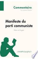 Manifeste du parti communiste de Marx et Engels (Commentaire)