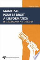 Manifeste pour le droit à l'information