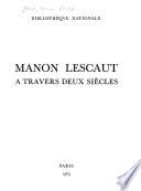 Manon Lescaut à travers deux siècles