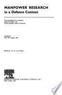 Manpower Research in a Defence Context