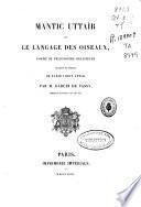 Mantic uttaïr ou Le langage des oiseaux