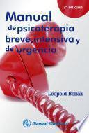 Livre Manual de psicoterapia breve, intensiva y de urgencia