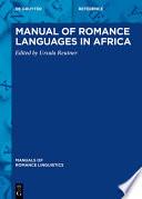 Manual of Romance Languages in Africa