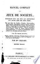 Manuel complet des jeux de société