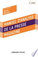 Manuel d'analyse de la presse magazine