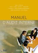 Manuel d'audit interne