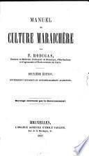 Manuel de culture maraichère
