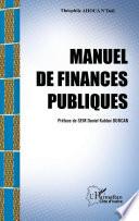 Manuel de finances publiques