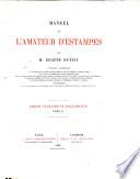 Manuel de l'amateur d'estampes