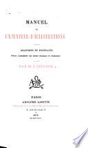 Manuel de l'amateur d'illustrations