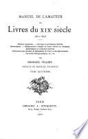 Manuel de l'amateur de livres du XIXe siècle, 1801-1893: A-Z