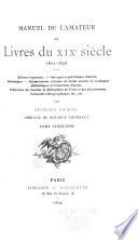 Manuel de l'amateur de livres du XIXe siècle, 1801-1893: A-Z