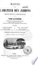 Manuel de l'amateur des jardins