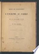 Manuel de l'enseignement de l'escrime au sabre à l'usage de la cavalerie russe