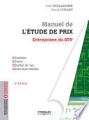 Manuel de l'étude de prix - Entreprises du BTP