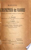 Manuel de l'inspecteur des viandes