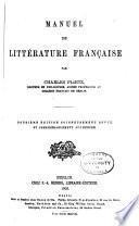 Manuel de littérature française