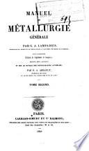Manuel de métallurgie générale