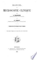 Manuel de microscopie clinique