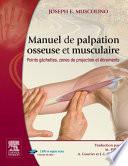 Manuel de palpation osseuse et musculaire