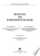 Manuel de parodontologie