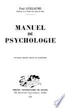 Manuel de psychologie
