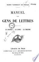 Manuel des gens de lettres