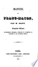 Manuel du franc-maçon