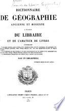 Manuel du libraire et de l'amateur de livres, contenant 10 Un nouveau dictionnaire bibliographique ... 20 Une table en forme de catalogue raisonné ...
