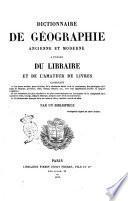Manuel du libraire et de l'amateur de livres contenant un nouveau dictionnaire bibliographique ... une table en forme de catalogue raisonné ... par Jacques Charles Brunet