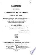 Manuel du pèlerin à Notre-Dame de la Salette, canton de Corps, Isère